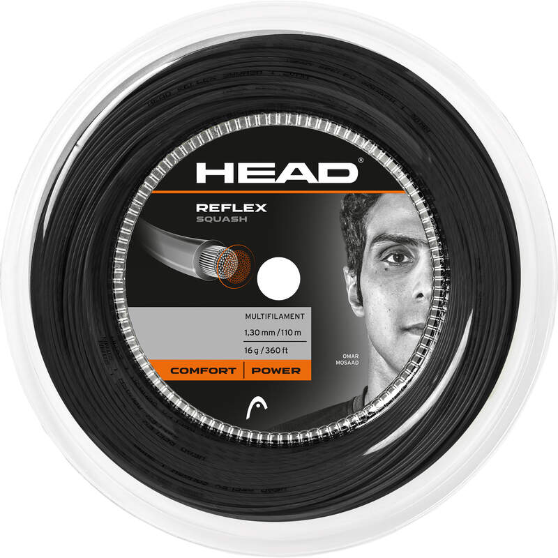 Squashsaite HEAD Reflex squash 1.20mm (110m Rolle)