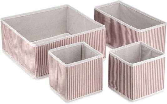 Prendi Home 4-teiliges faltbares Schubladen & Kleiderschrank Set