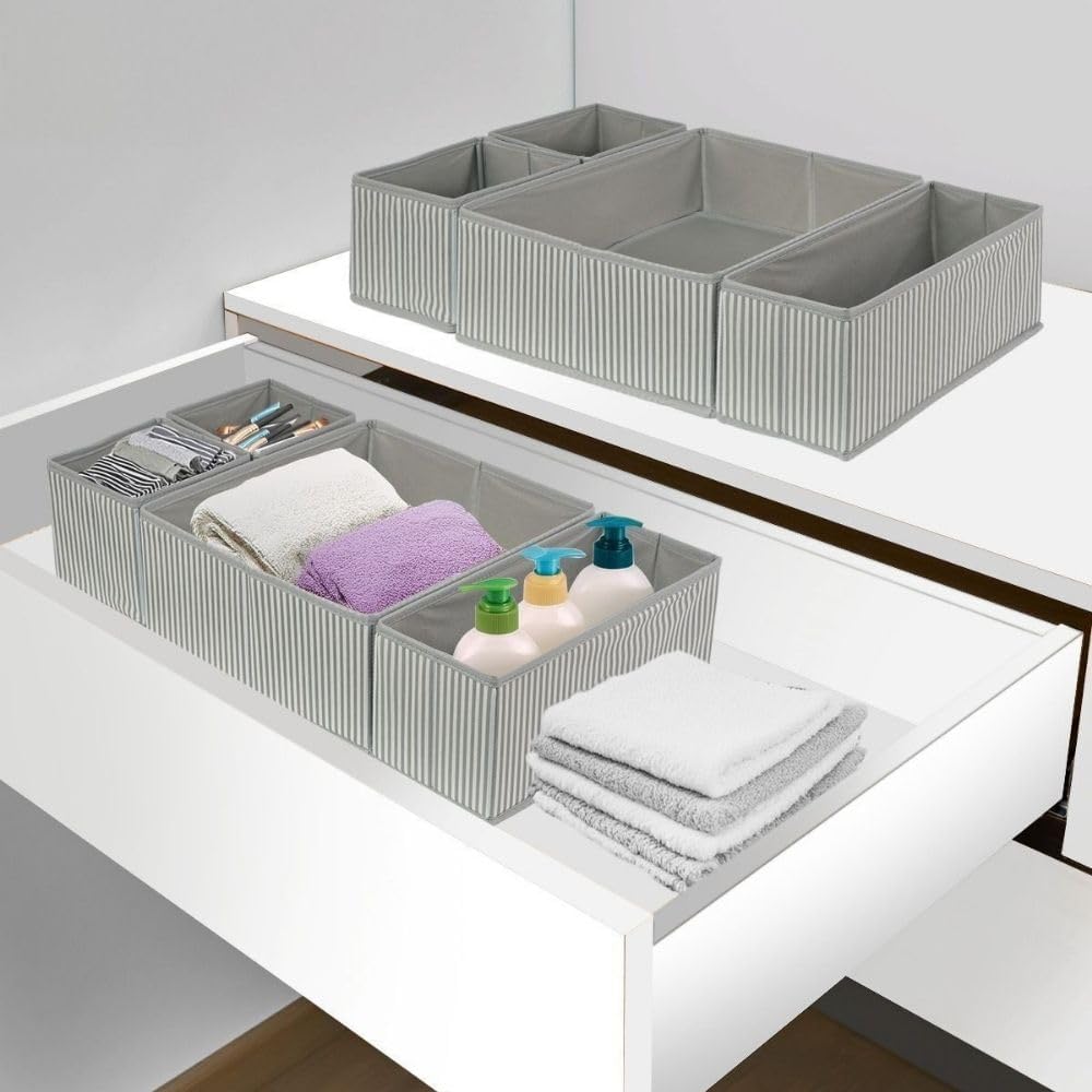 Prendi Home 4-teiliges faltbares Schubladen & Kleiderschrank Set