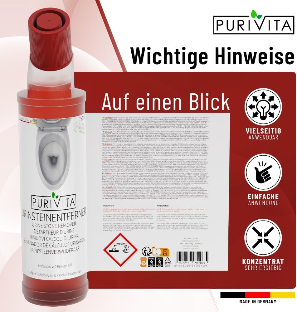 Purivita Urinsteinentferner 750ml