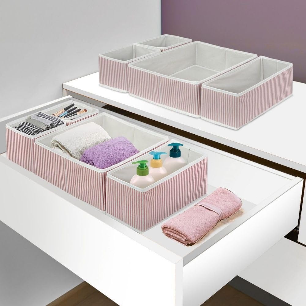 Prendi Home 4-teiliges faltbares Schubladen & Kleiderschrank Set