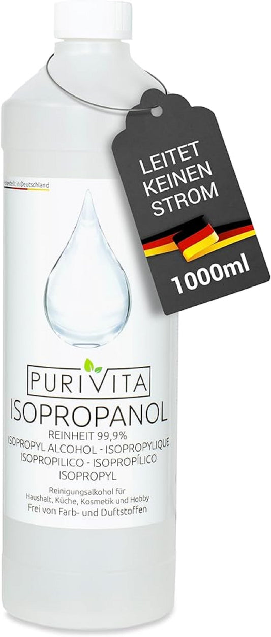 Purivita – Isopropanol in der praktischen 1000 ml Flasche