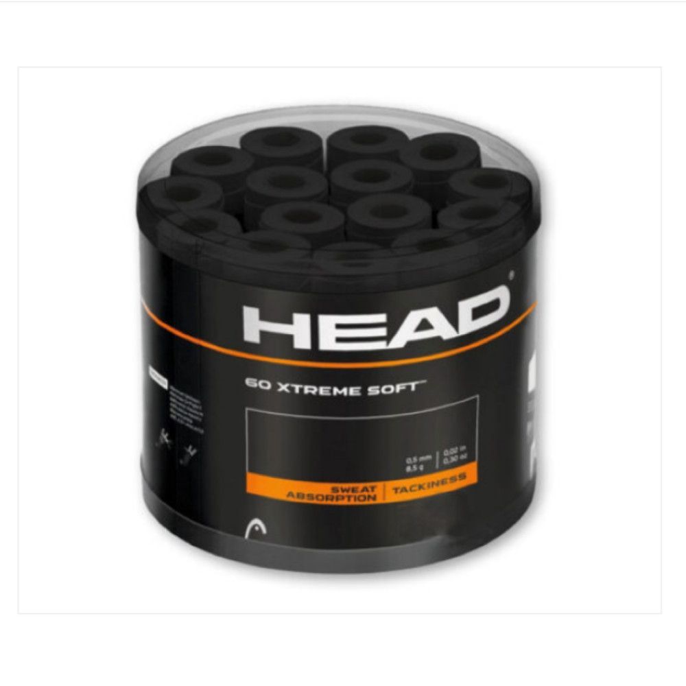 HEAD Xtreme Soft, schwarz, 60 pcs Box (Overgrip)