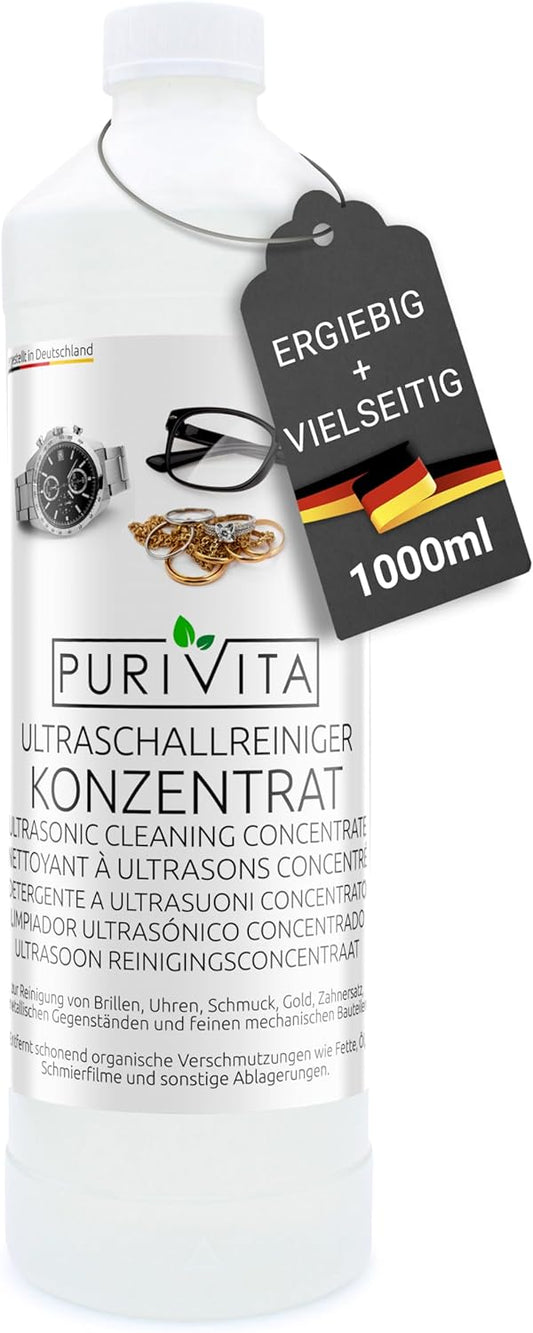 Purivita Ultraschallreiniger, Konzentrat, 1000 ml