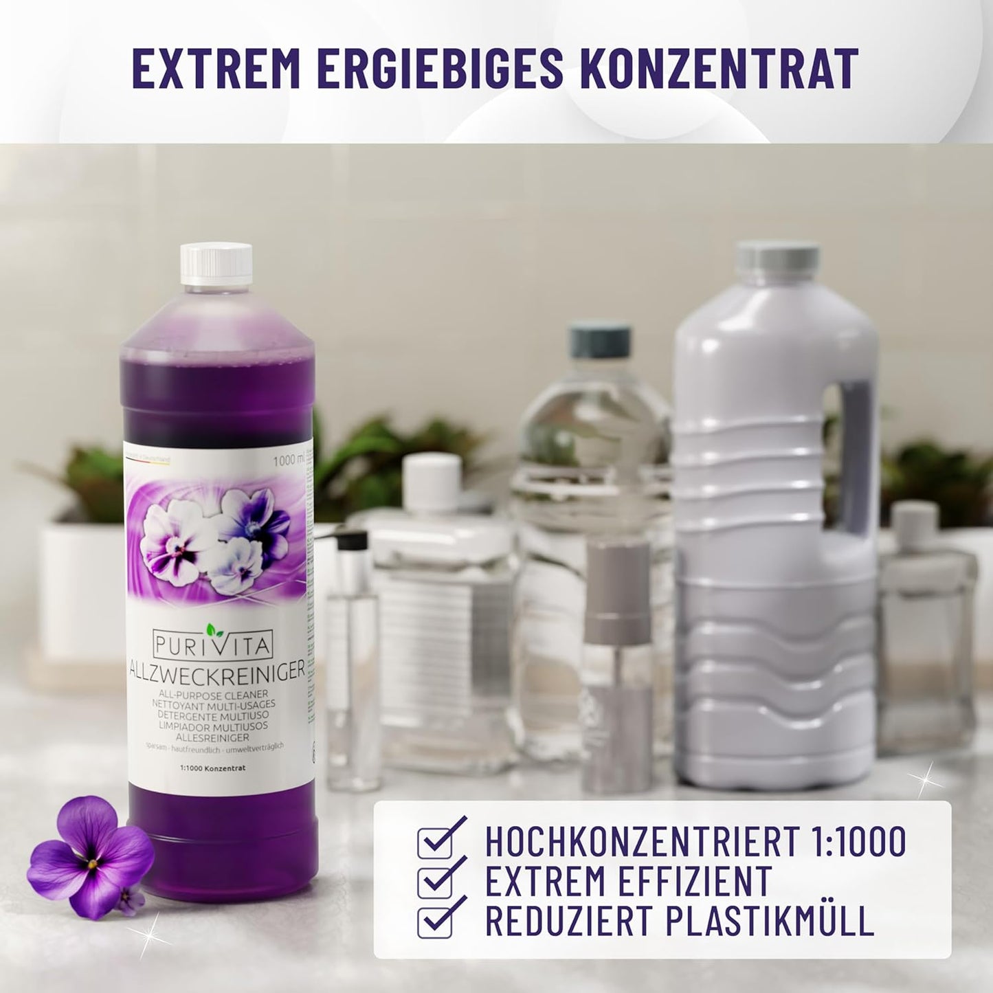 Purivita - Allzweckreiniger Konzentrat 1000 ml