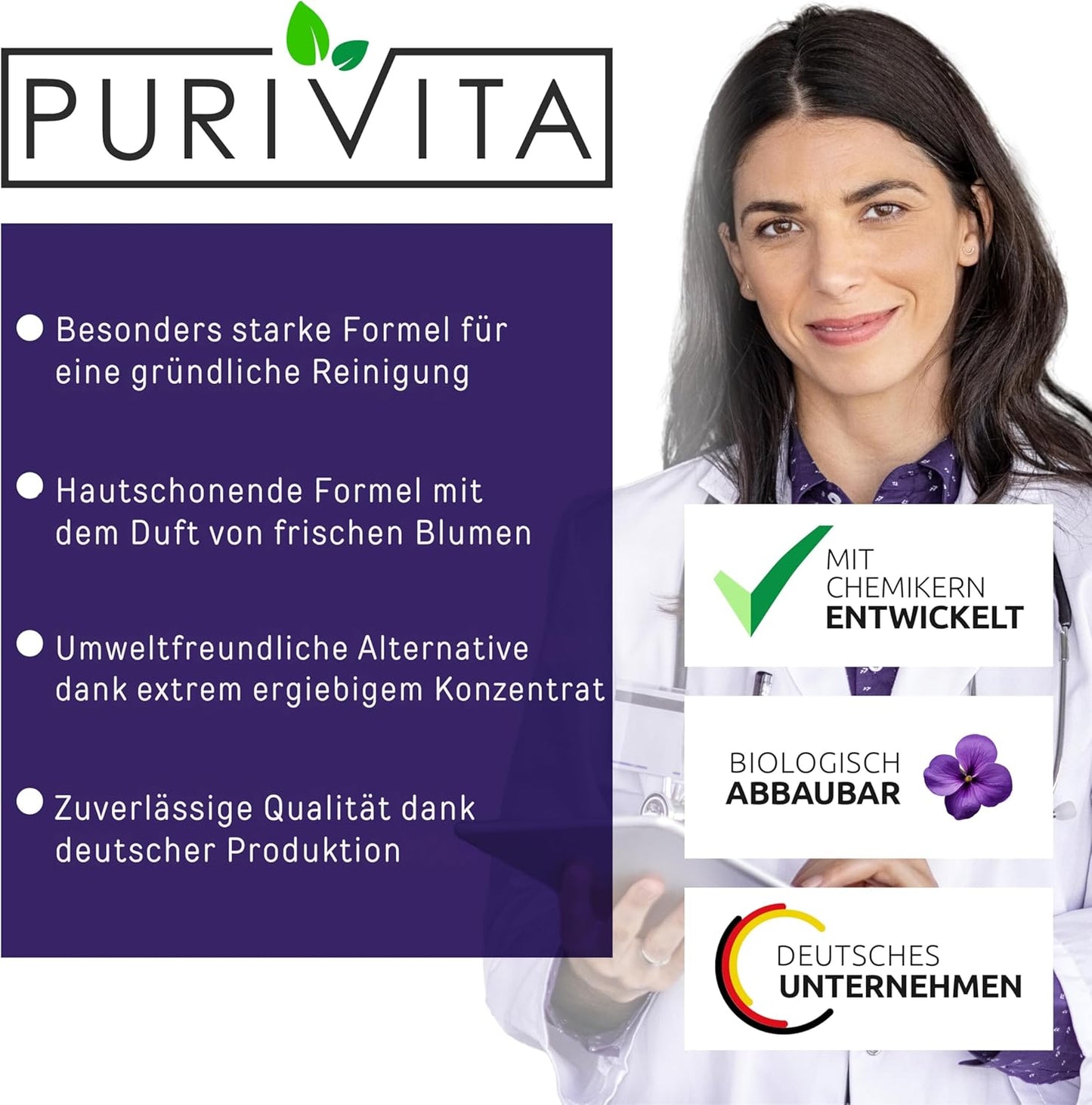 Purivita - Allzweckreiniger Konzentrat 1000 ml