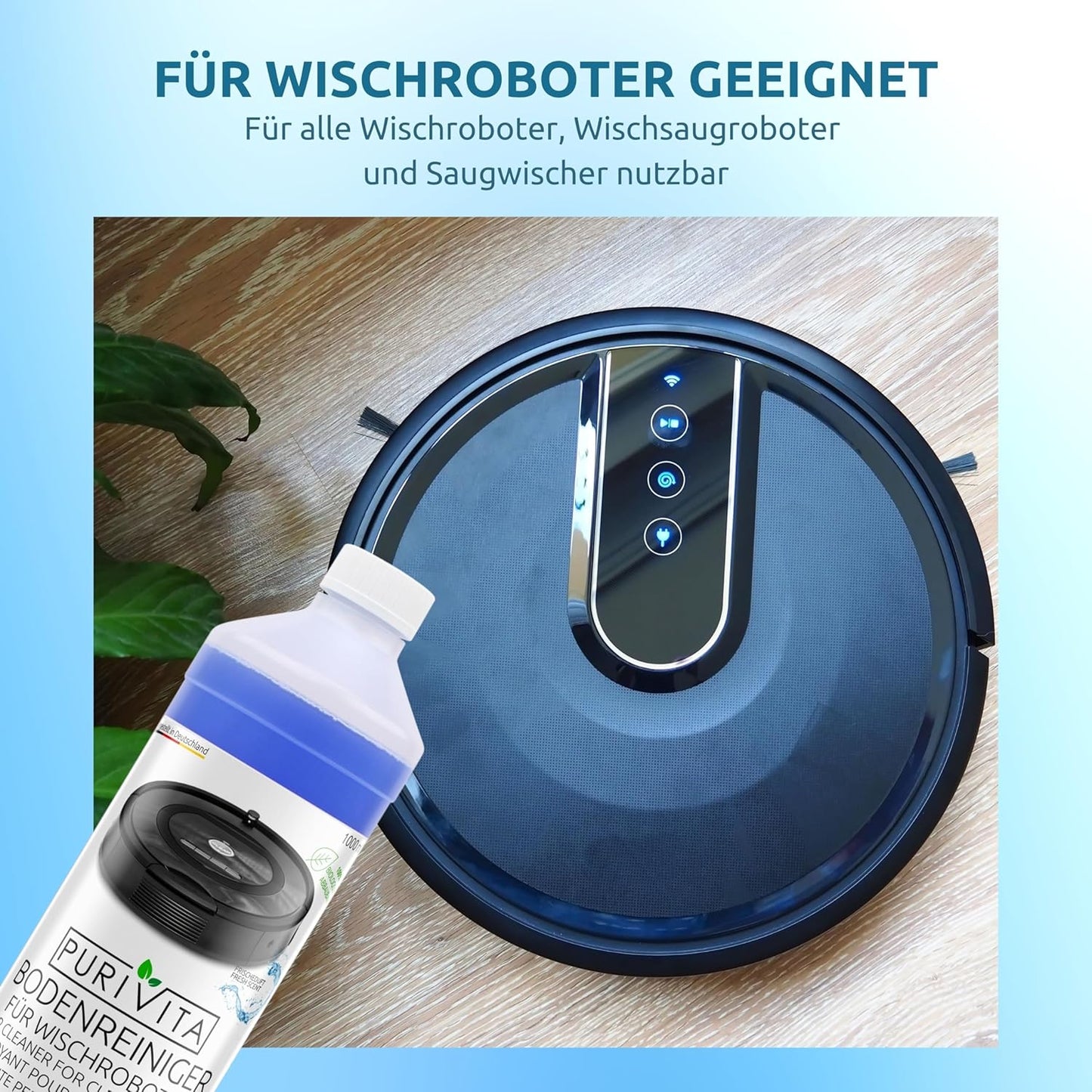 Purivita - Bodenreiniger Wischroboter - 1000ml