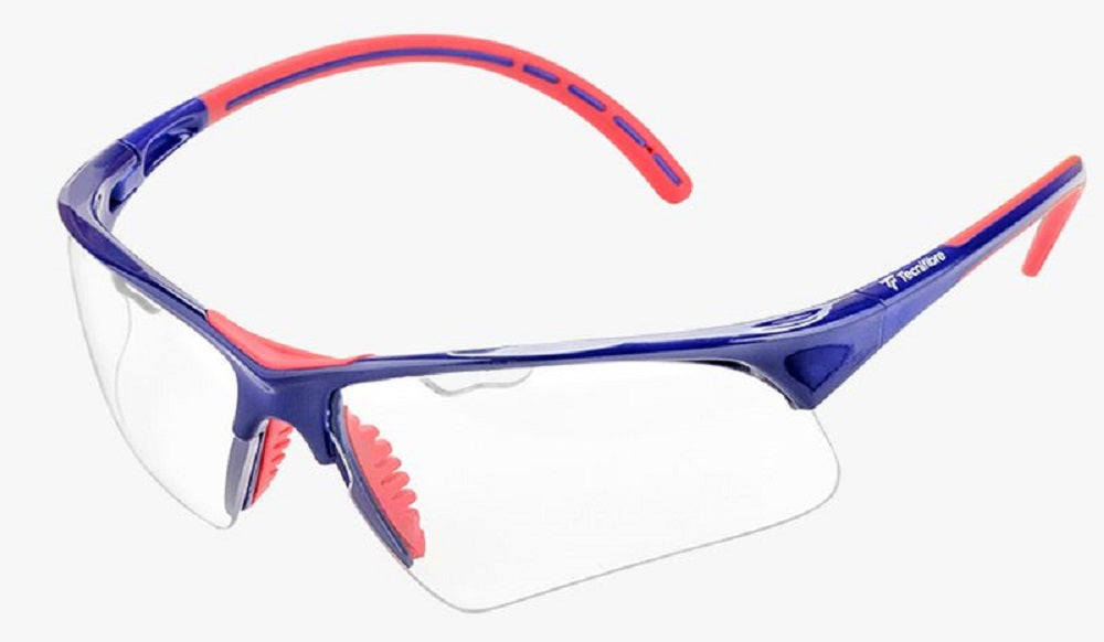 Squashbrille Tecnifibre blau/rot