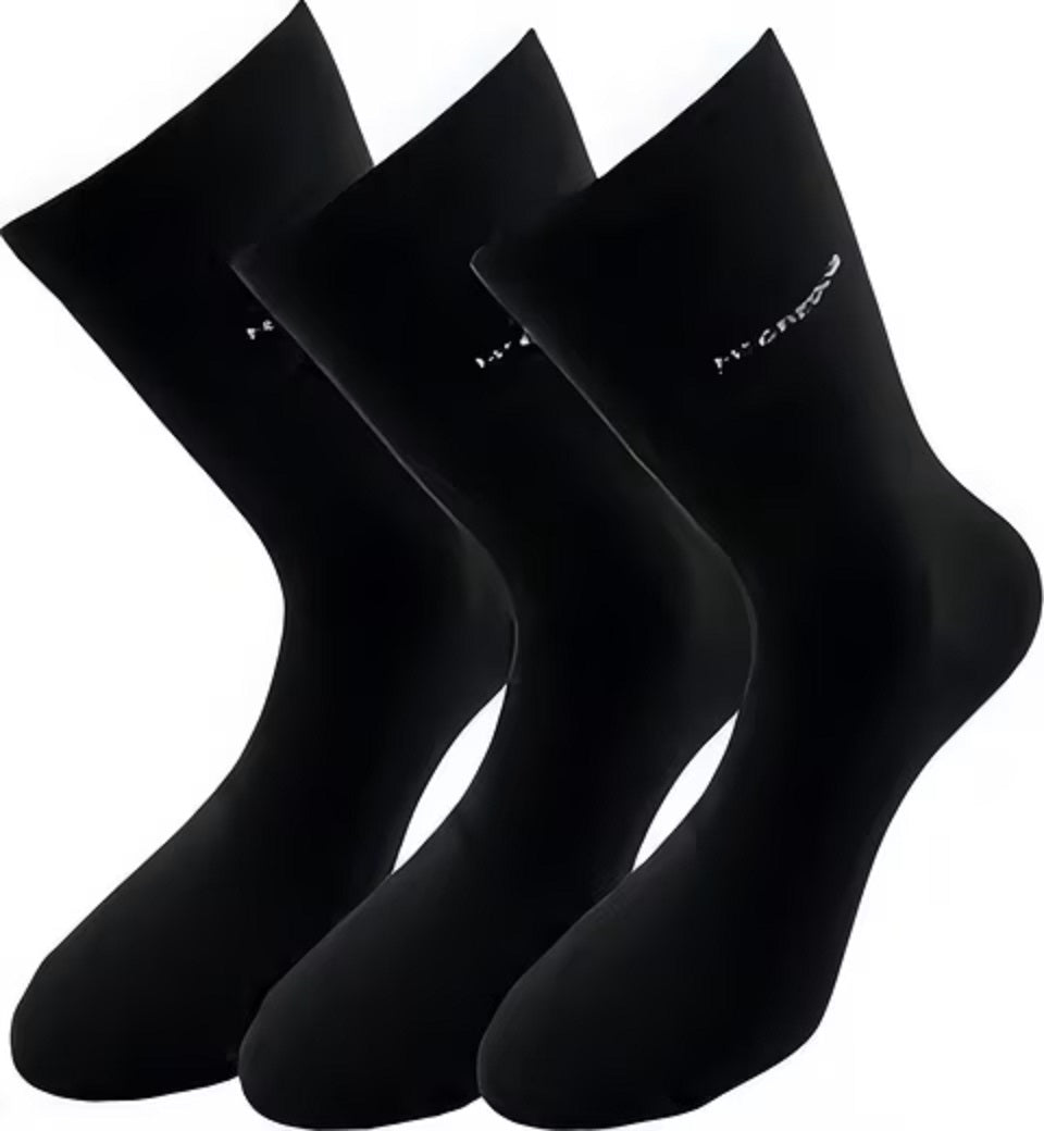 McGregor Businesssocken 3er Pack für Herren Schwarz