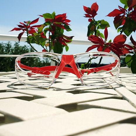 P360 Squash Brille, kein Beschlagen ! rot