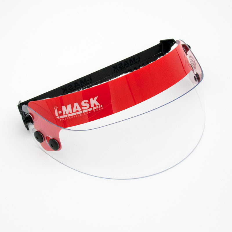 i-Mask Set Erwachsene , Farbe rot