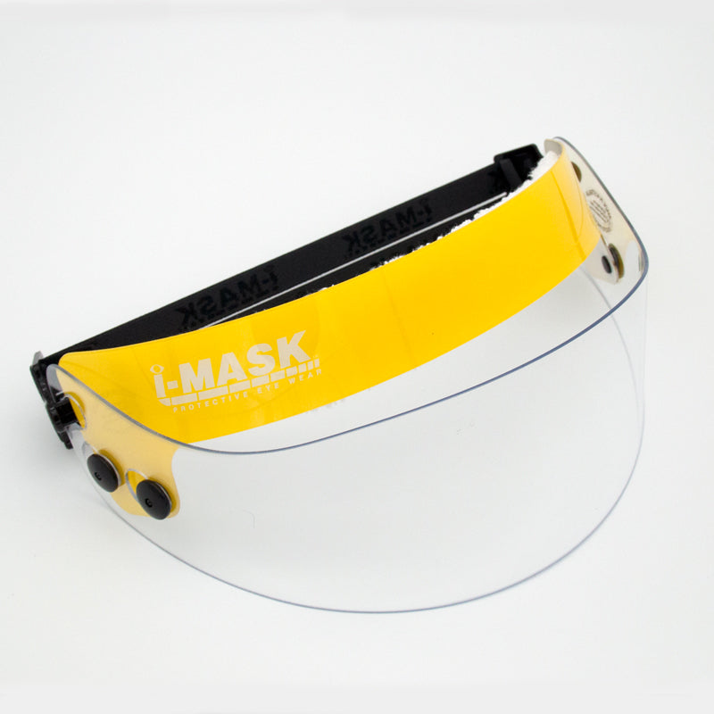 i-Mask Erwachsene Set , Farbe gelb