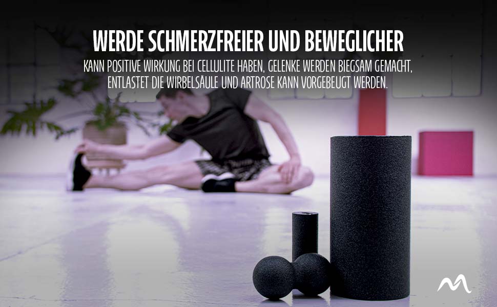 Faszienrolle Faszienrollen 6 Teiliges Set