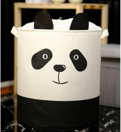 Faltbarer Wäschekorb – 37x40 cm Motiv: Panda