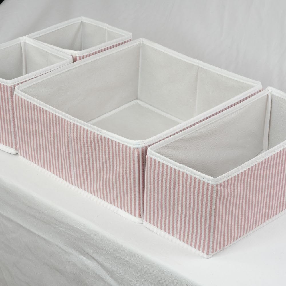 Prendi Home 4-teiliges faltbares Schubladen & Kleiderschrank Set