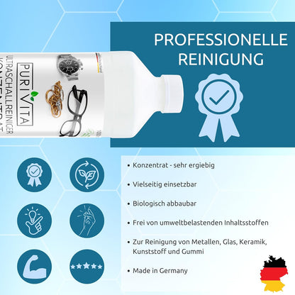 Purivita Ultraschallreiniger, Konzentrat, 1000 ml