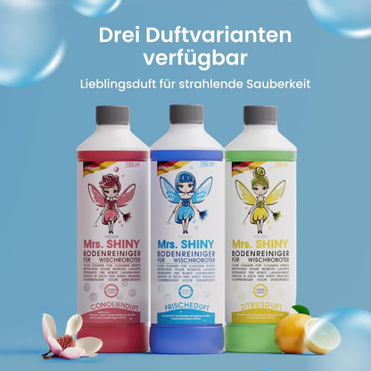 Mrs. Shiny-Bodenreiniger für Wischroboter 750ml Konzentrat Duft : Frische