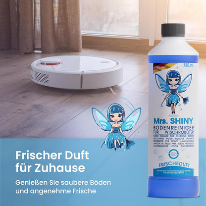 Mrs. Shiny-Bodenreiniger für Wischroboter 750ml Konzentrat Duft : Frische