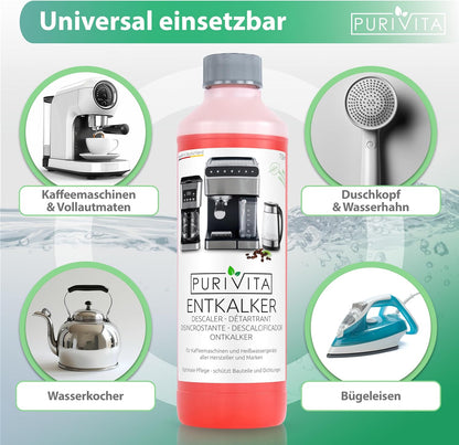 Purivita Universal Entkalker 750ml Flasche Flüssigentkalker