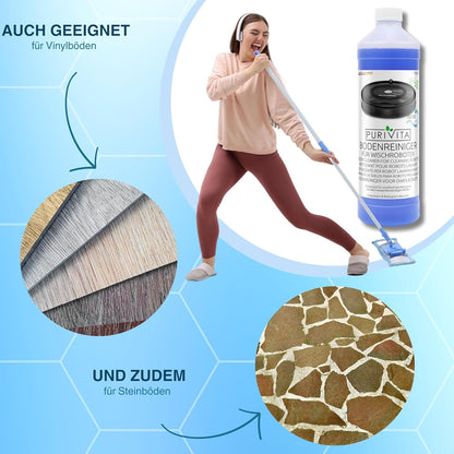 Purivita - Bodenreiniger Wischroboter - 1000ml