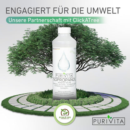 Purivita – Isopropanol in der praktischen 1000 ml Flasche