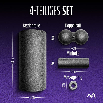 Faszienrolle Faszienrollen 6 Teiliges Set