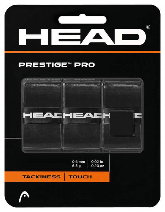 HEAD  Prestige Pro Overgrip 3er Pack schwarz