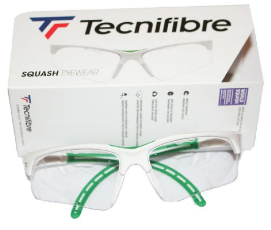 Squashbrille Tecnifibre White/Green