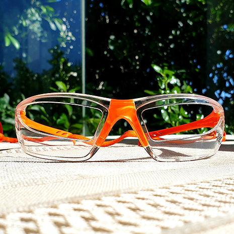 P360 Squash Brille, kein Beschlagen ! orange