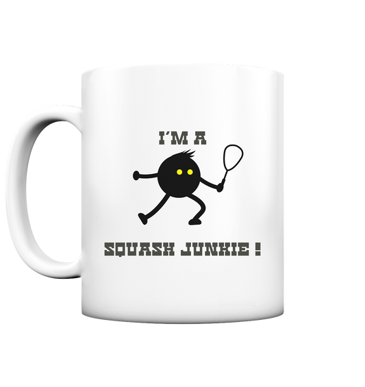 I´m a Squash Junkie - Tasse matt