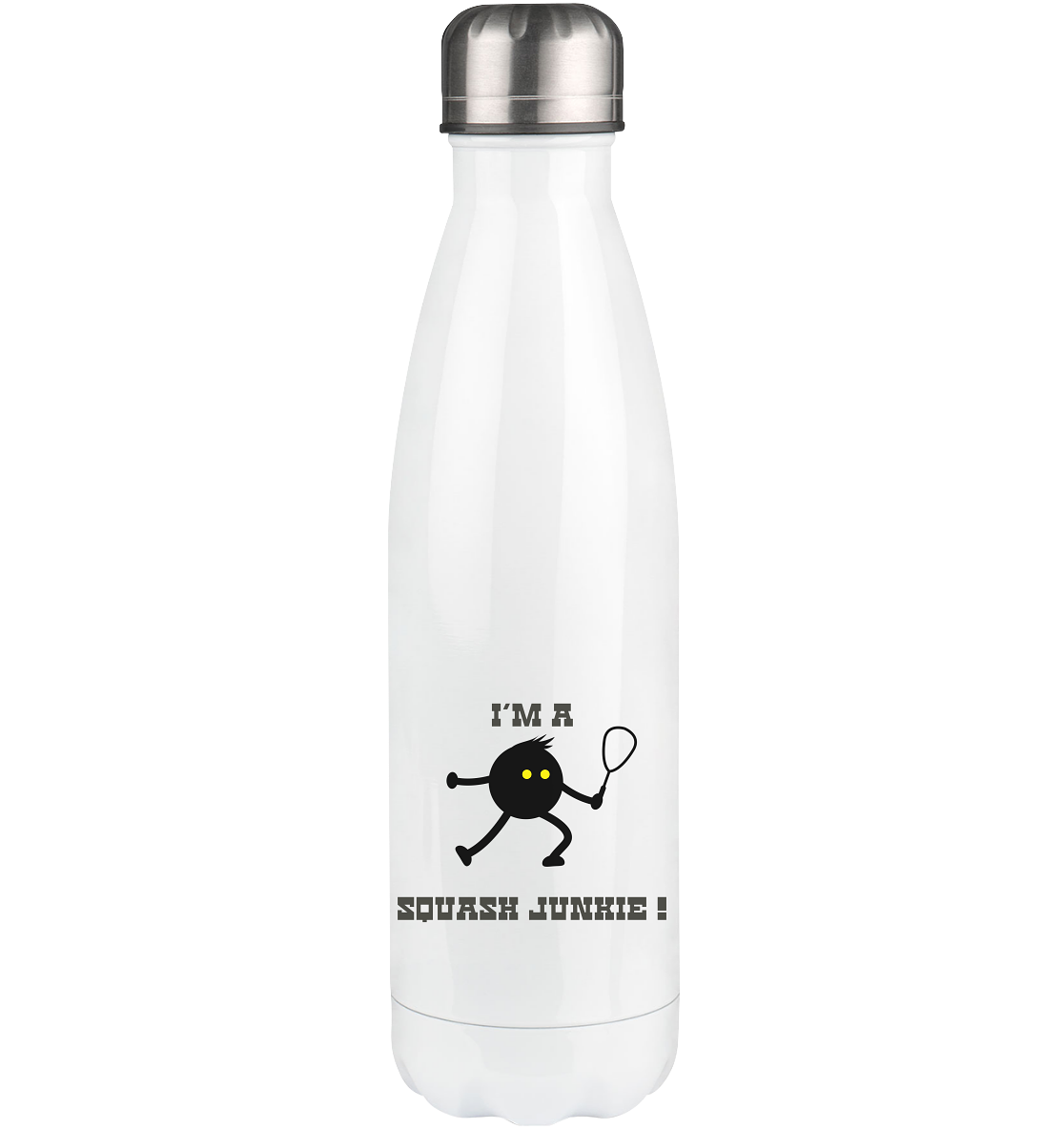 I´m a Squash Junkie - Thermoflasche 500ml