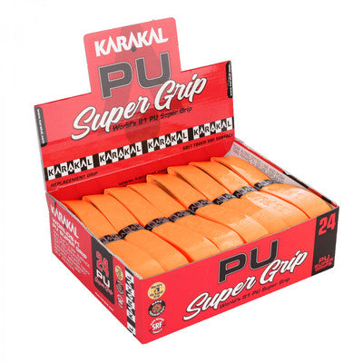 Karakal PU Super Grip Orange Box 24pcs.